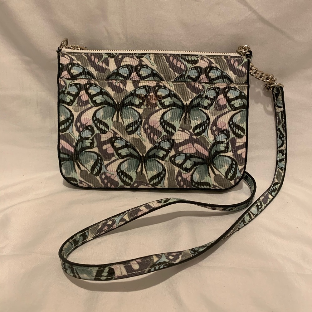 GUESS Flutter Mini Crossbody Purse